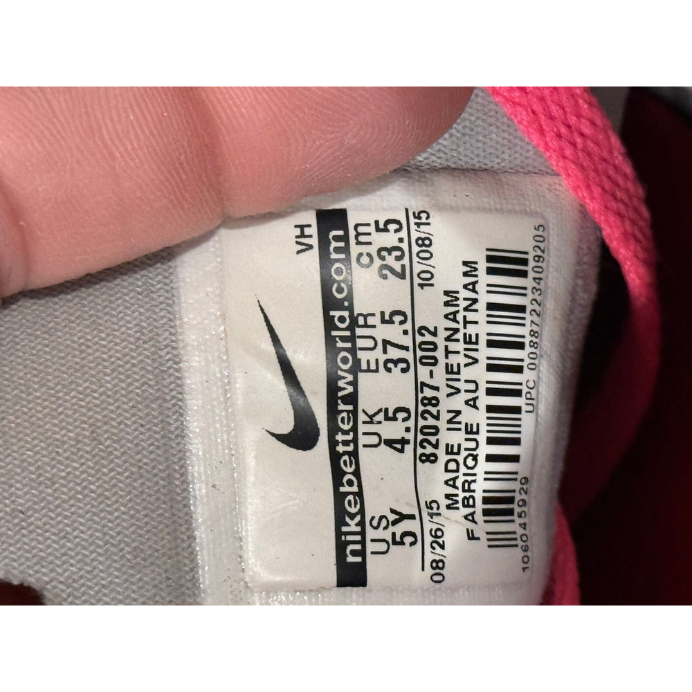 Nike Fury 2 Youth Gray Pink Athletic Running Sneakers Kids 820287-002 Size 5Y - Picture 7 of 7